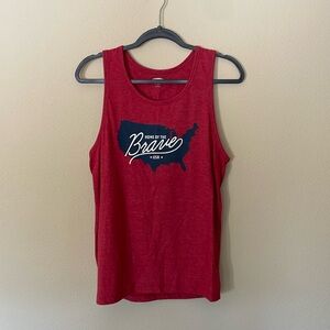 “Home of the Brave” 4th of July Tank